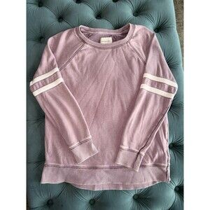 American Eagle Jegging fit Crew Neck Purple/Pink Long Sleeve Sweatshirt Sz S